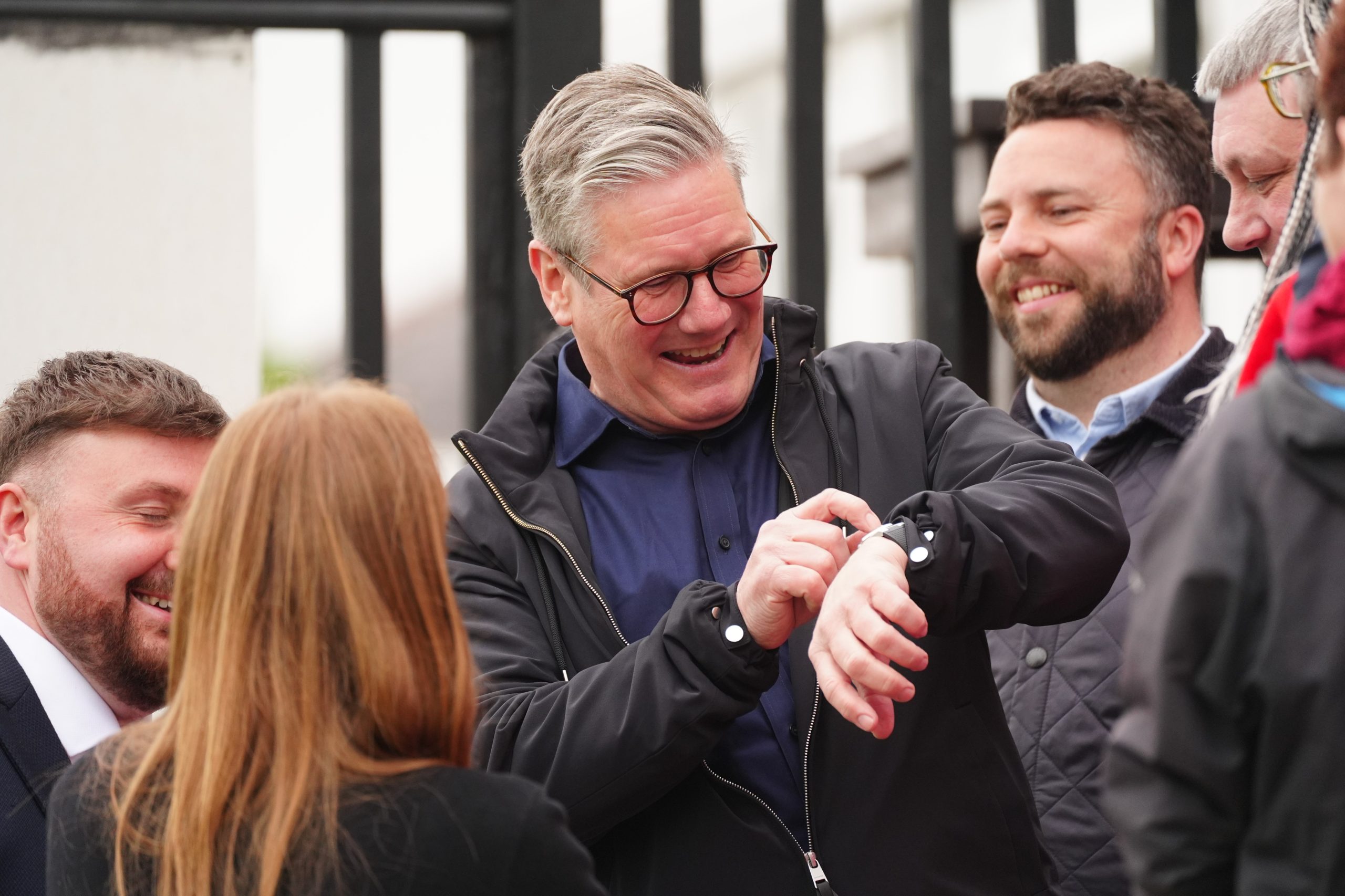 Sir Keir Starmer en el Club de Cricket de Blackpool: muchos de los problemas de Labour en el muro rojo parecen haberse disipado